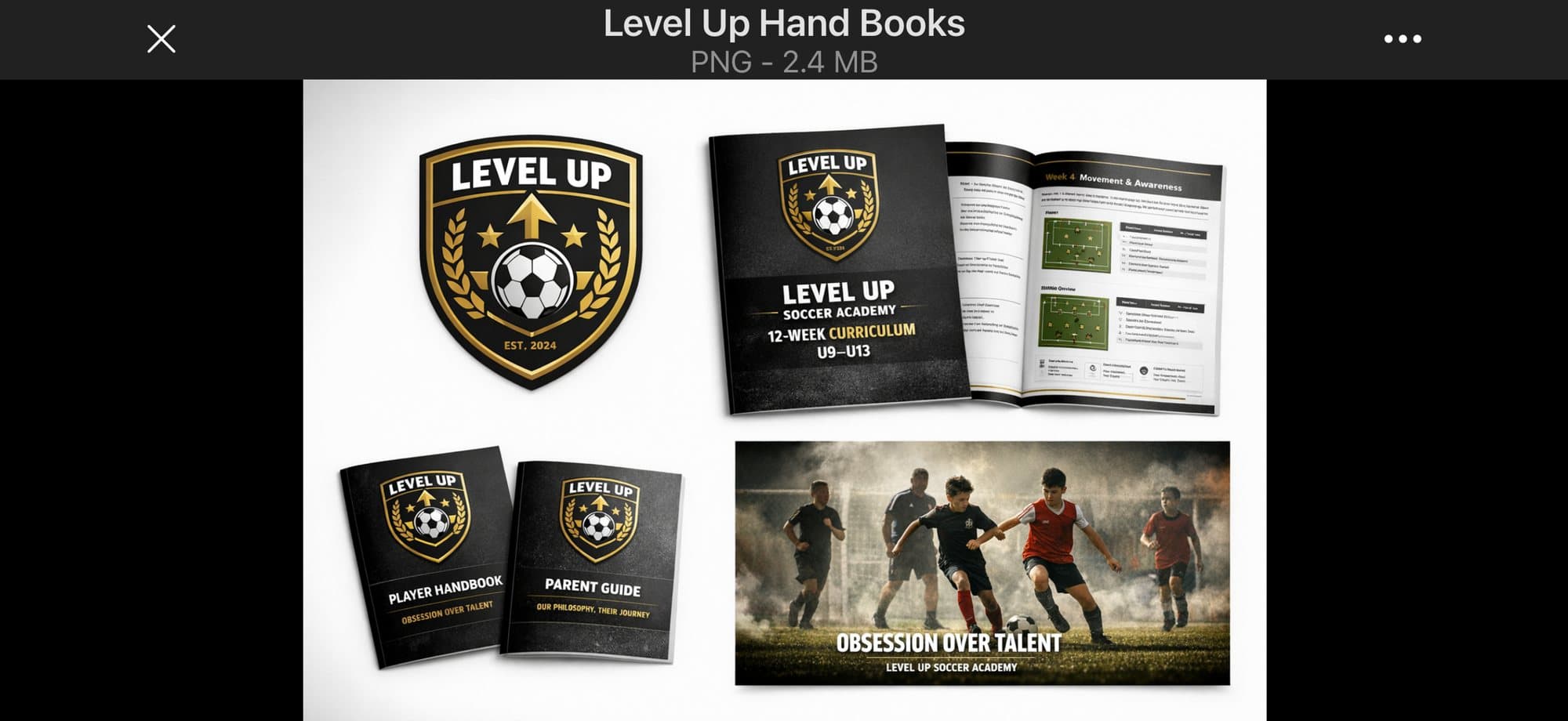 Level Up Player Handbook and Parent Guide